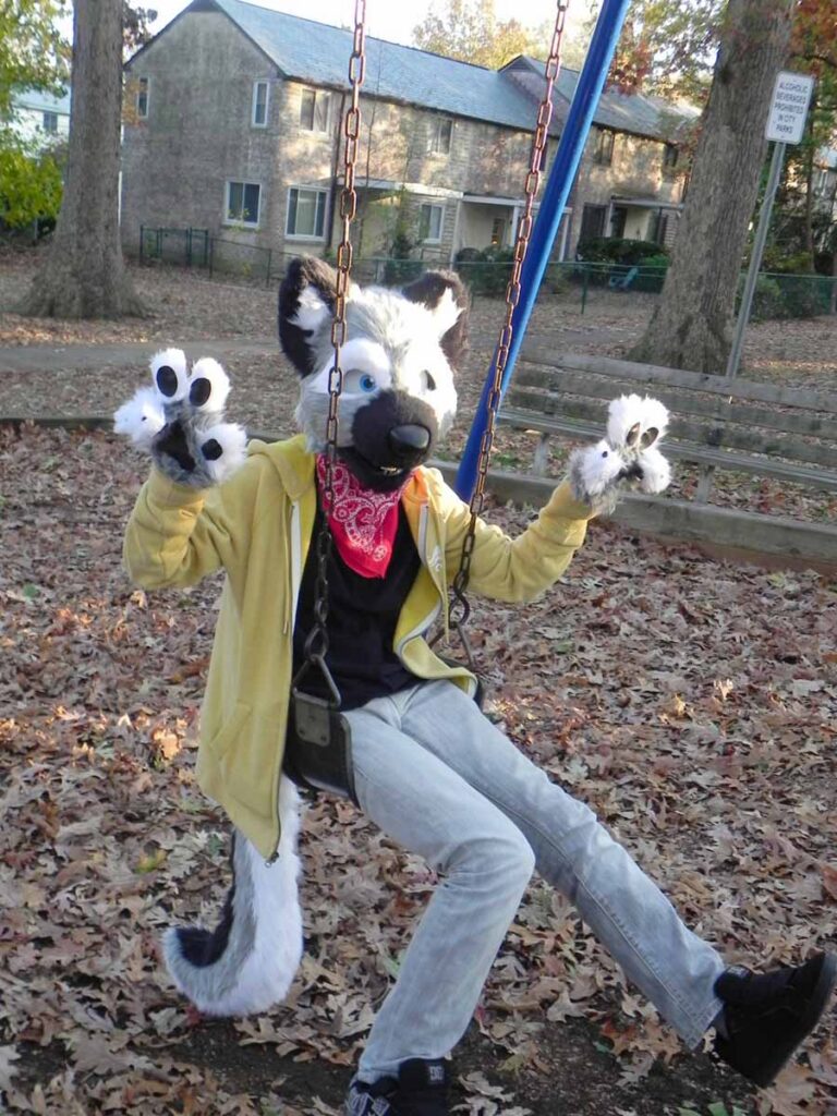Picture of the finished costume.