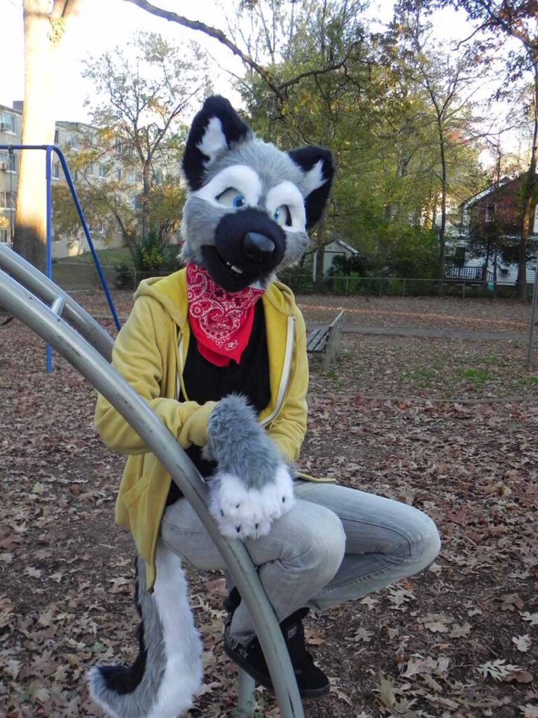 Picture of the finished costume.