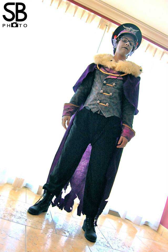The finished costume.