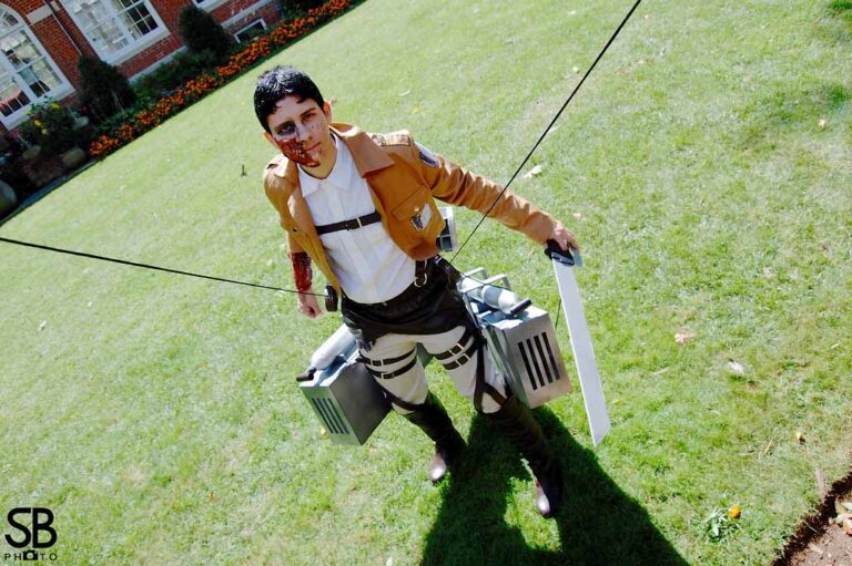 The finished costume.