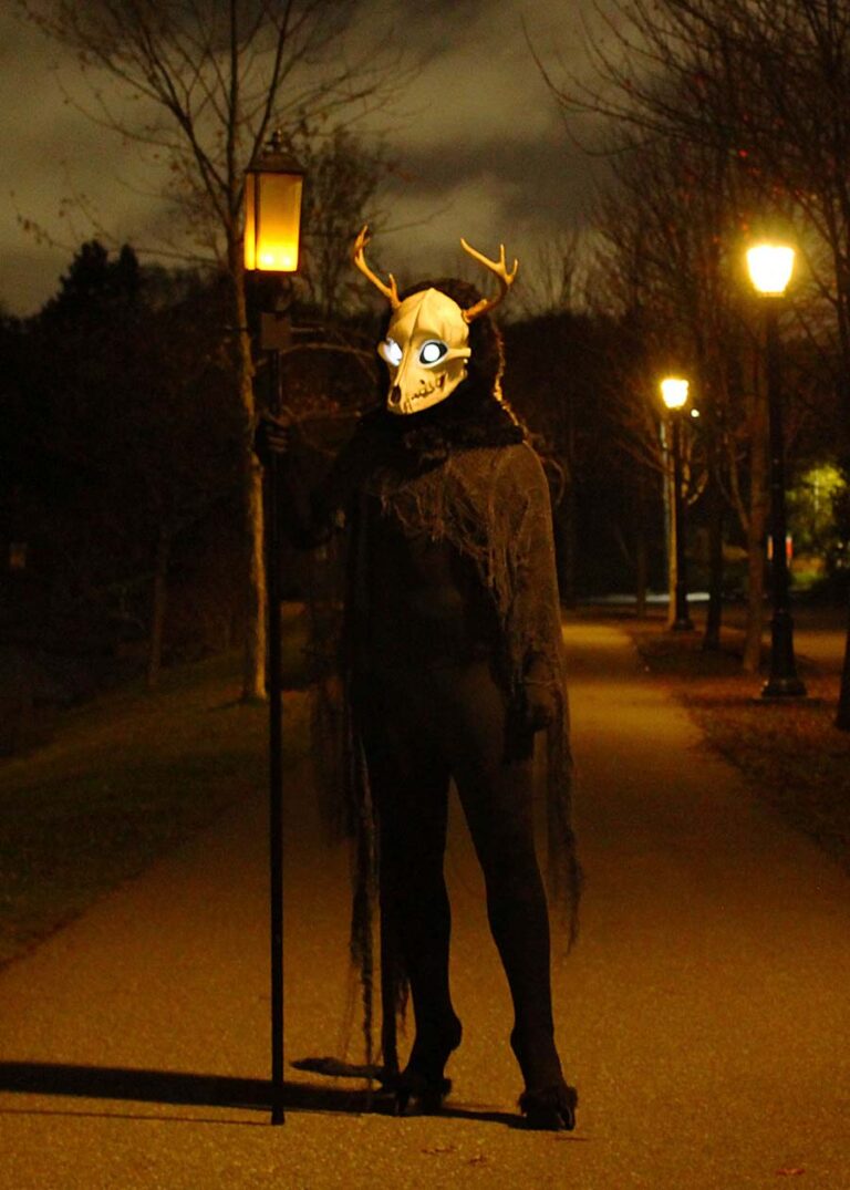 The finished costume.