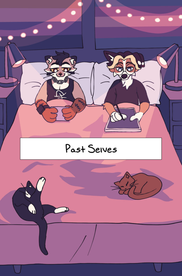 Cover image for the comic "Past Selves."