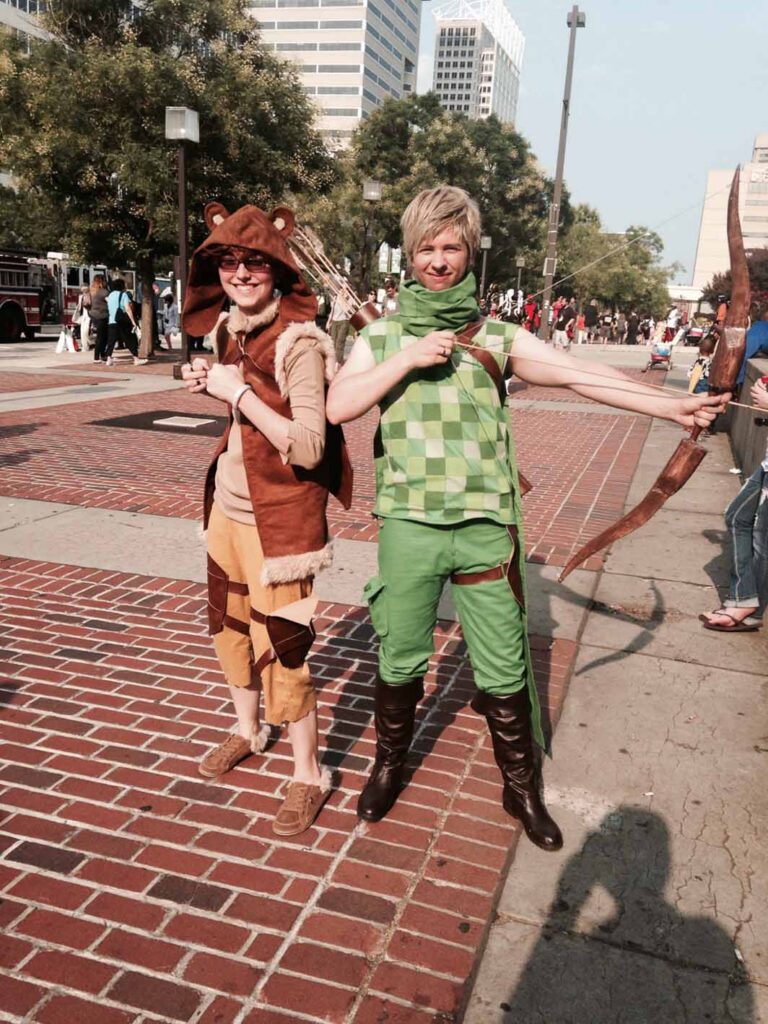 Completed costume.