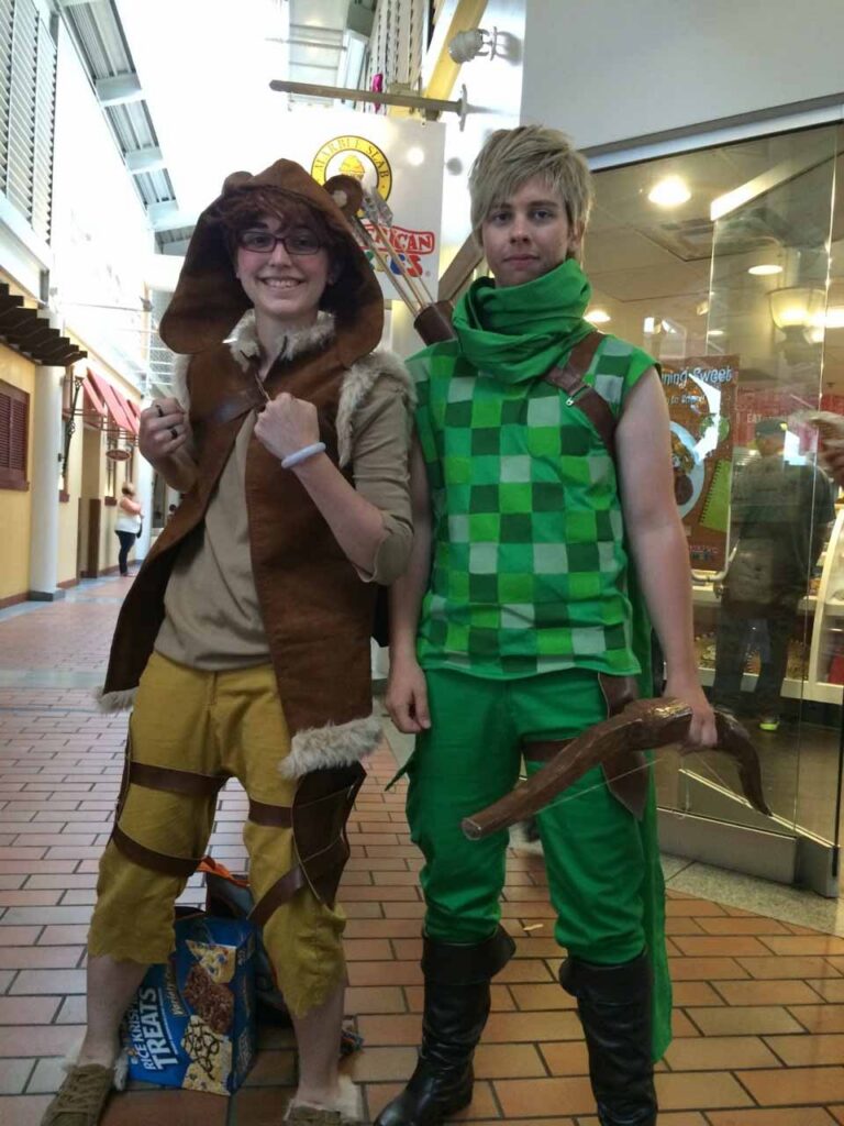 Completed costume.