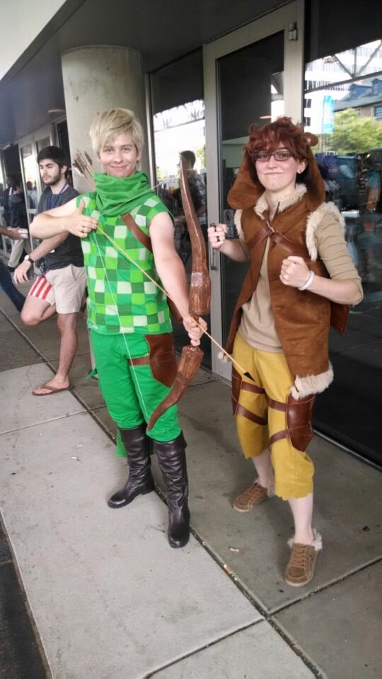 Completed costume.